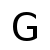 G | DejaVu Sans, Book