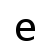 e | DejaVu Sans, Book