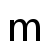 m | DejaVu Sans, Book