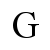 G | Times New Roman, Regular